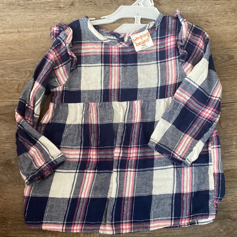 Toddler Flannel Blouse